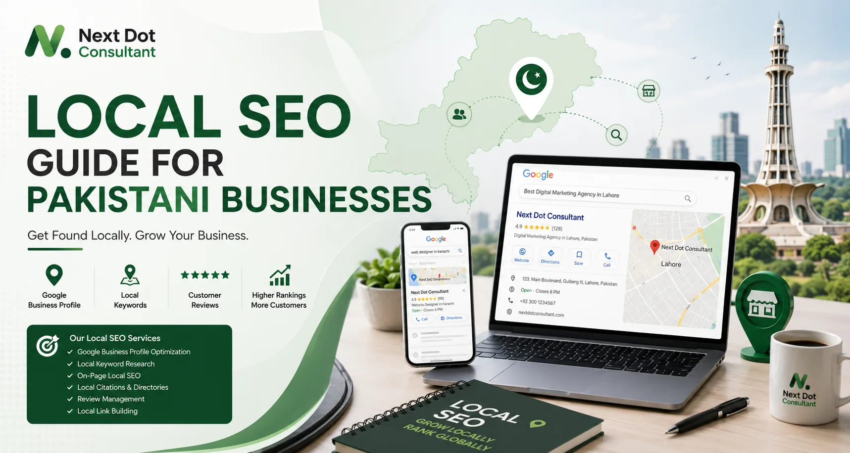 The Complete Local SEO Guide for Pakistani Businesses 2026 | Dominate Your Area